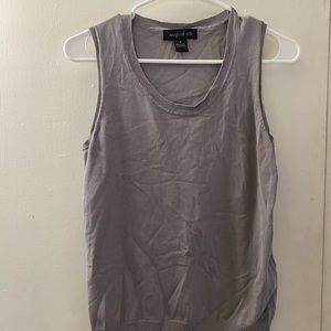 Light weight sweater tank top